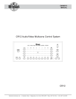 McIntosh CR-12 - Owners manual 